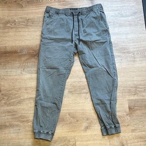 Men's Gray American Eagle Jogger Pants